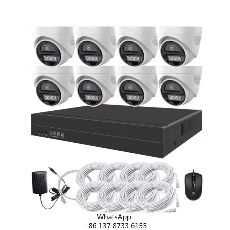 Home Security Outdoor - Kit Kamera CCTV 4ch 8ch Full