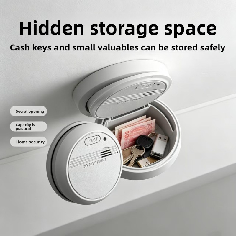 Home Security Group - Kotak Penyimpanan Rahasia Tersembunyi dengan Detektor