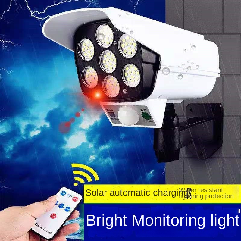 Home Security Flood Lights - Lampu Surya Luar Ruangan Sensor Gerak