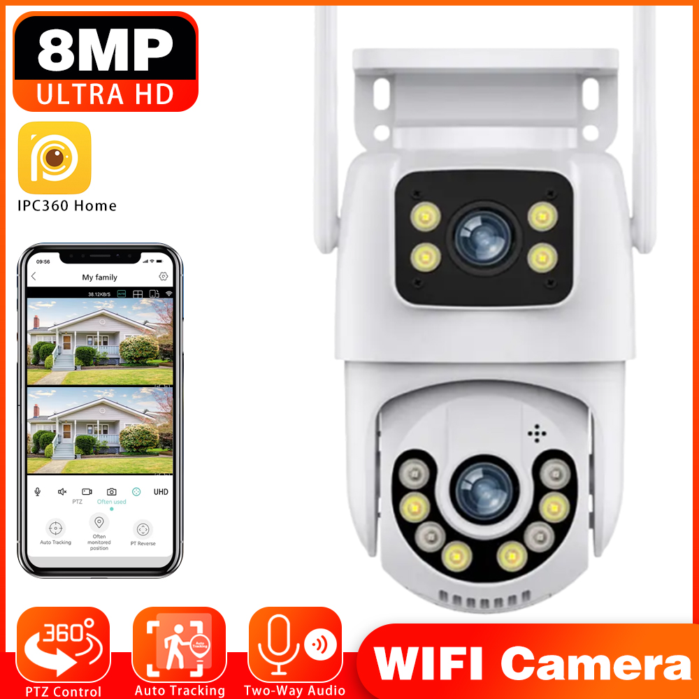 Home Security Product - Kamera IP WIFI Rumah 8MP IPC360