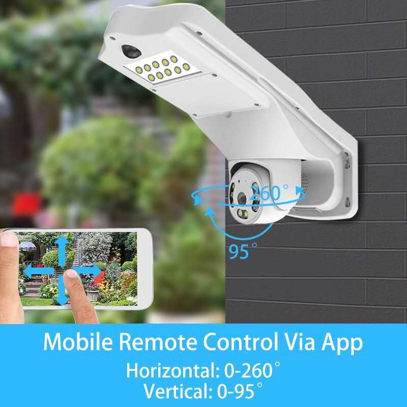 Home Security Flood Lights - Kamera IP Lampu Sorot Halaman 2MP