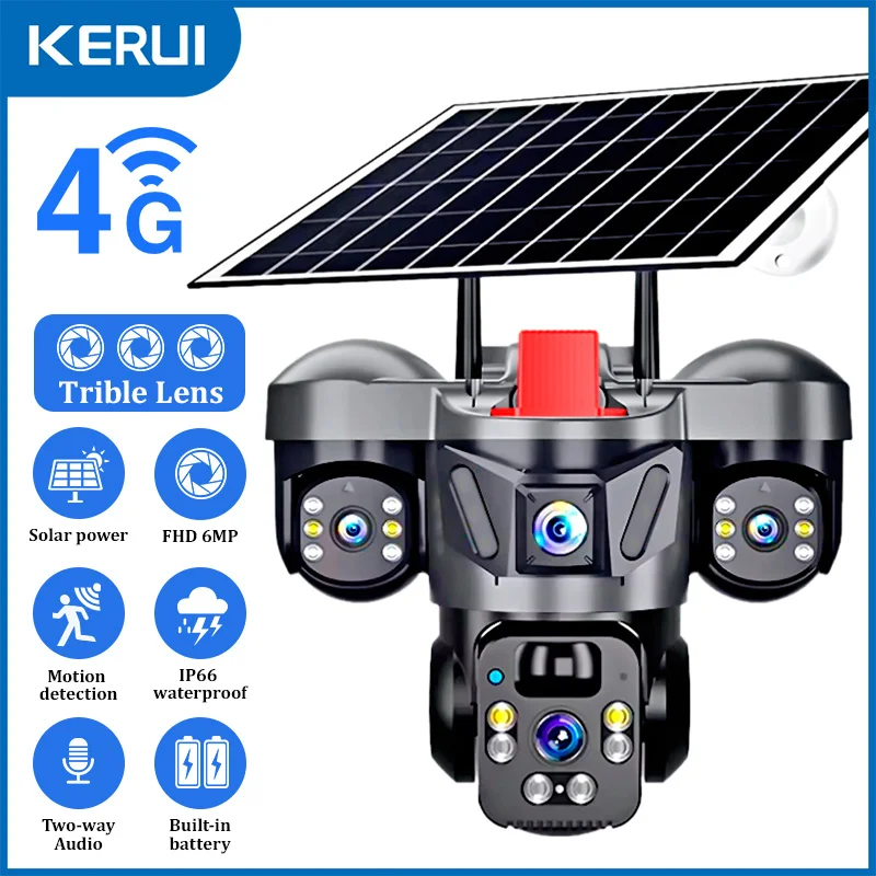 Home Security Product - KERUI V380 Pro Luar Ruangan PTZ