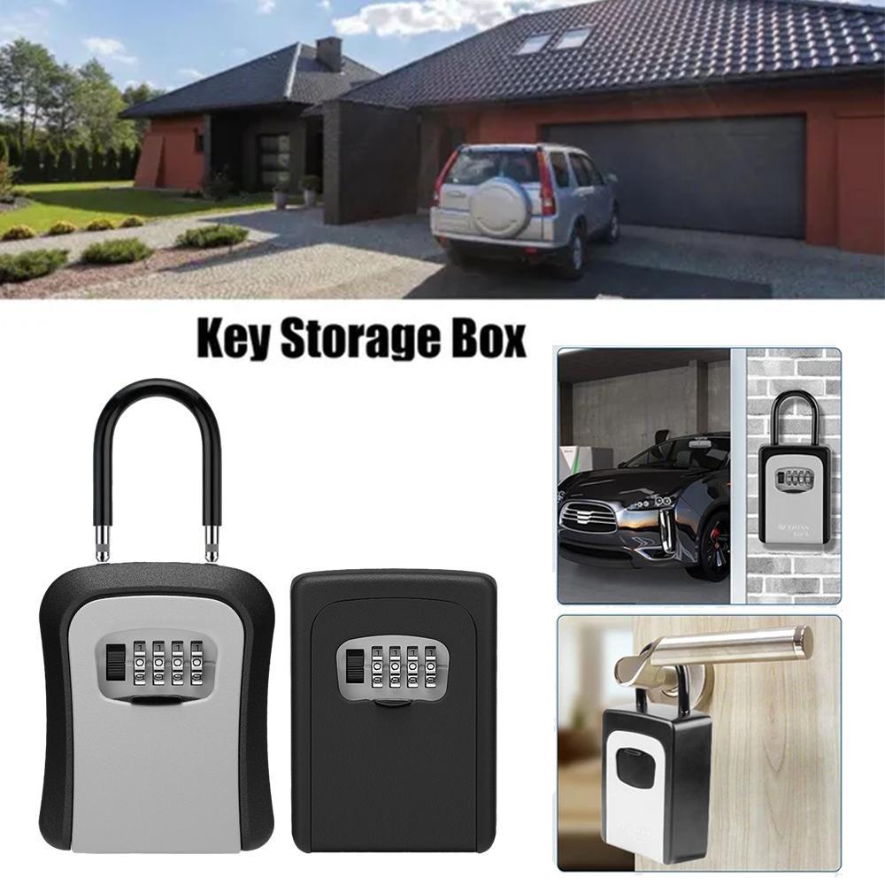Safe Box Digital - Kotak Penyimpanan Kunci Kombinasi Terpasang di