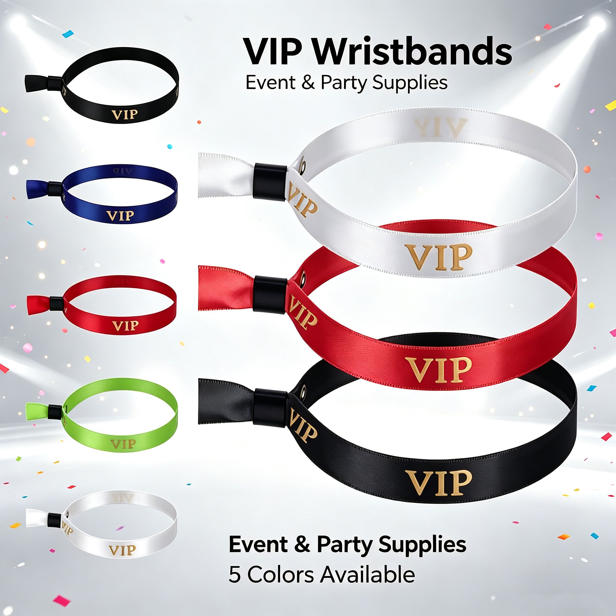Home Security Product - 10/20pcs Gelang Kain VIP yang Dapat