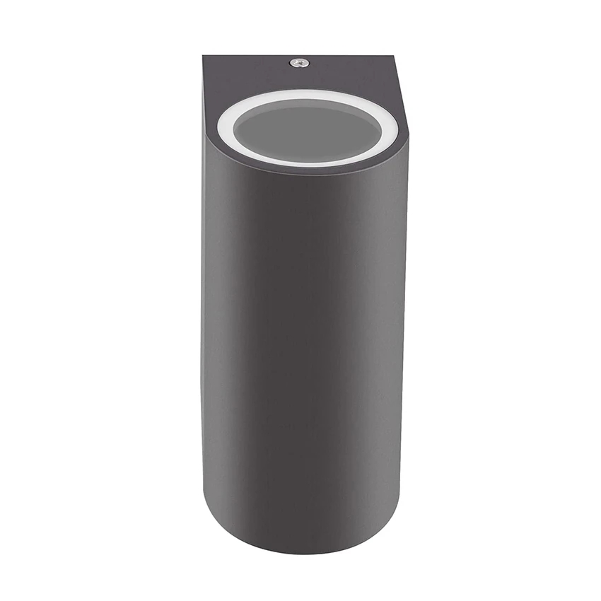Home Security Yard Sign - Hitam/Putih Aluminium GU10 Basis Lampu Dinding