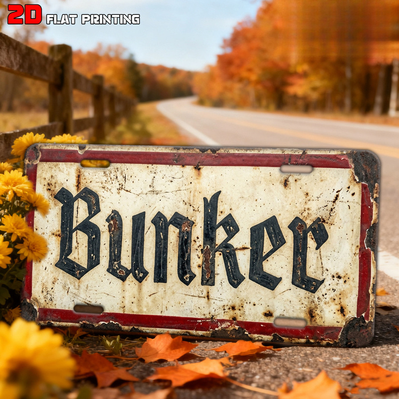 Papan Tanda Retro Bertema Bunk - Home Security Yard Sign ulasan dan harga