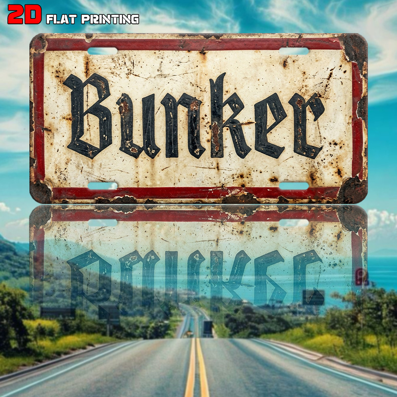 Papan Tanda Retro Bertema Bunk - Home Security Yard Sign ulasan dan harga