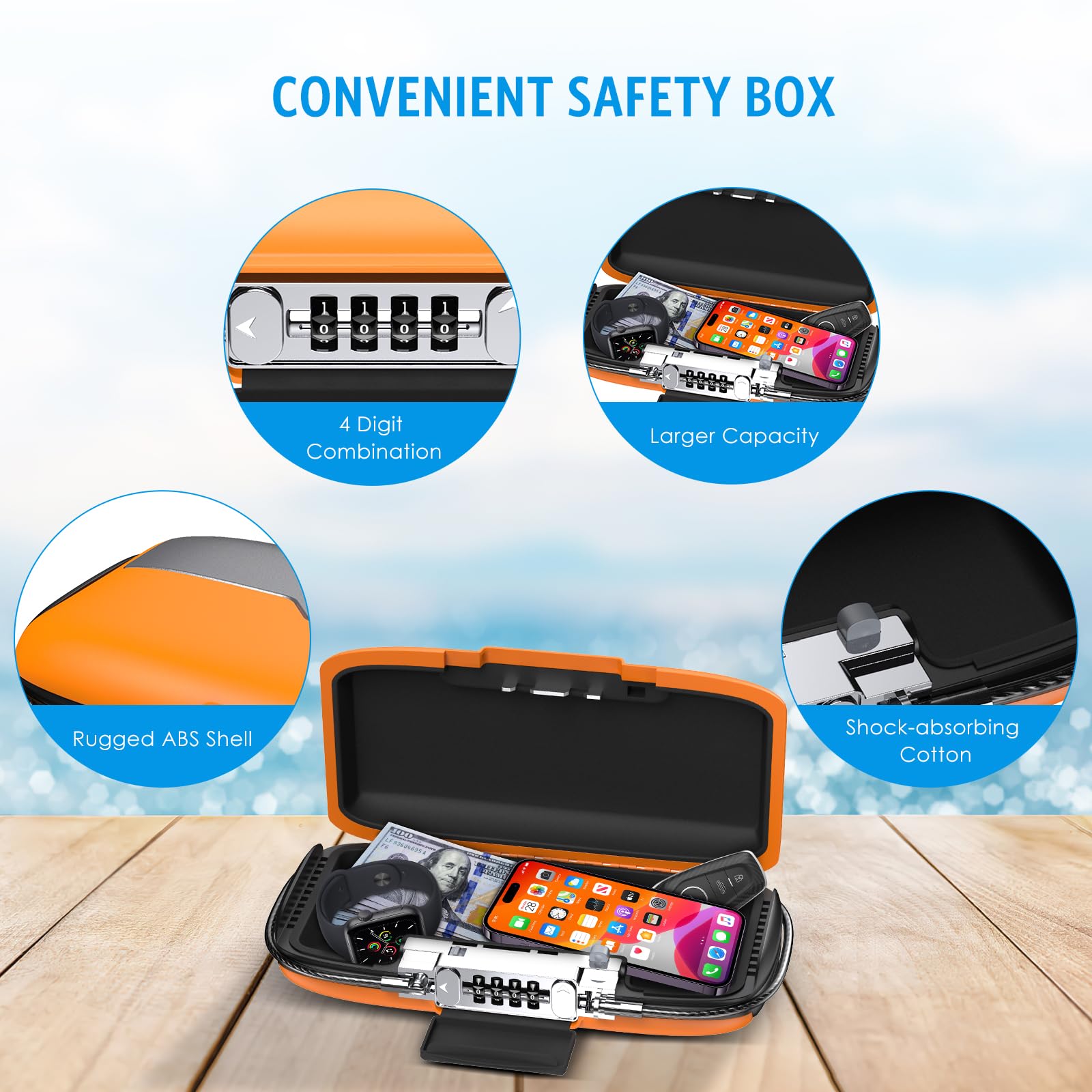 Kotak Kunci Pengaman Portabel  - Safe Box Digital ulasan dan harga