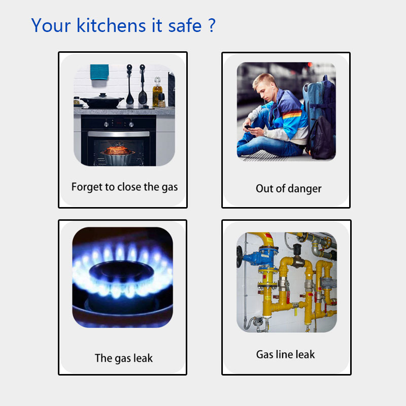 Detektor Gas Nirkabel 433MHz S - Home Security Alarm System ulasan dan harga