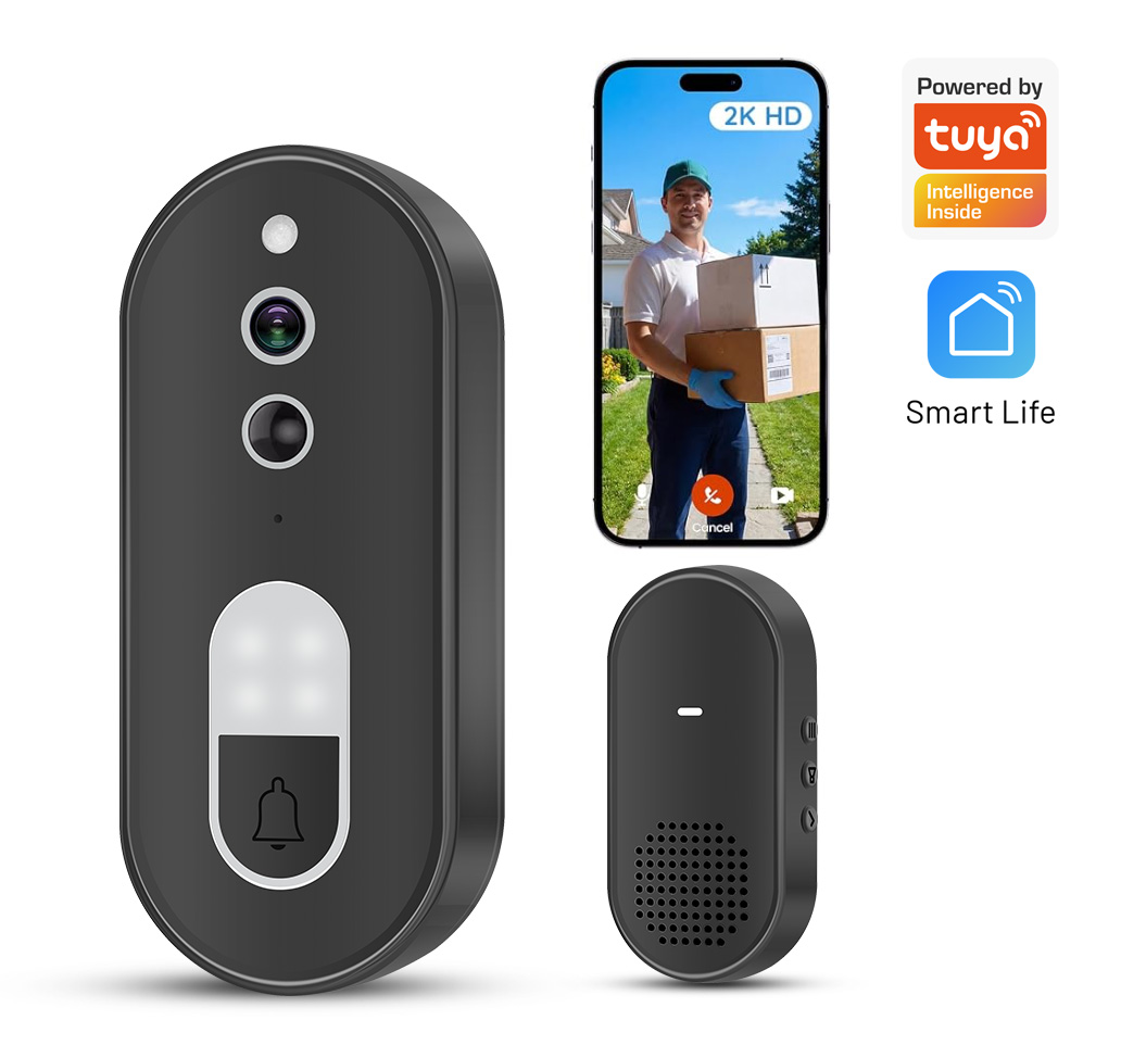 Tuya 1080P HD Bel Pintu Video  - Home Security Group ulasan dan harga