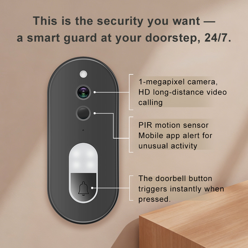 Tuya 1080P HD Bel Pintu Video  - Home Security Group ulasan dan harga