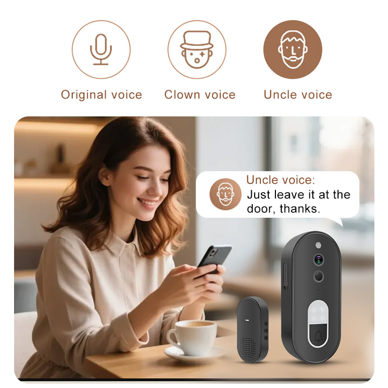 Tuya 1080P HD Bel Pintu Video  - Home Security Group ulasan dan harga