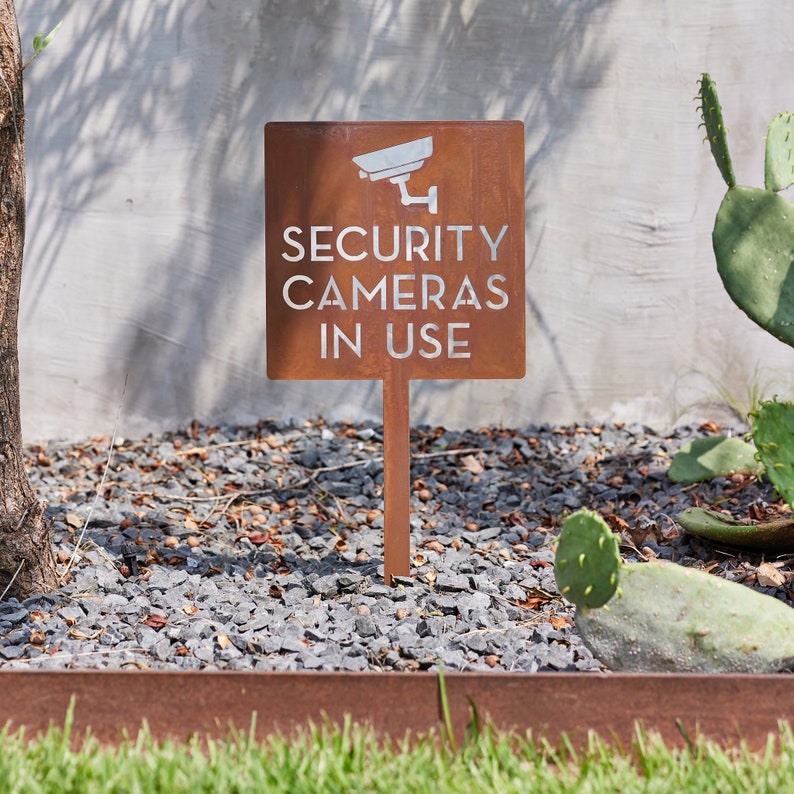 Rambu Kamera Keamanan - Rambu  - Home Security Yard Sign ulasan dan harga
