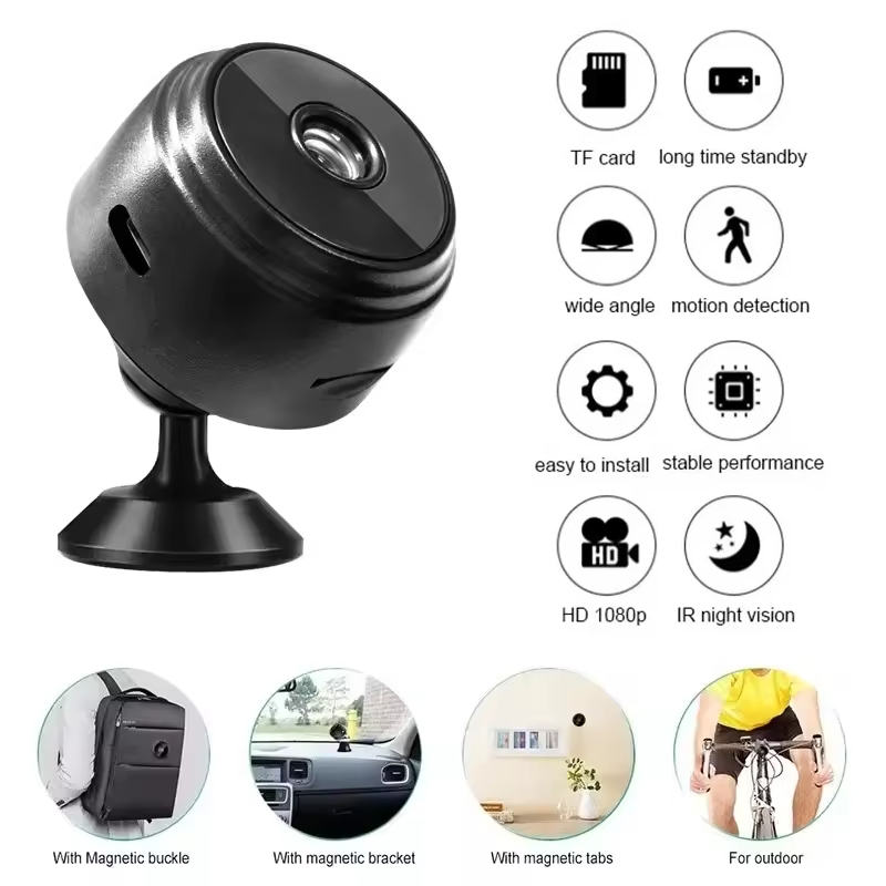 Kamera Keamanan A9 Mini WiFi H - Home Security Group ulasan dan harga