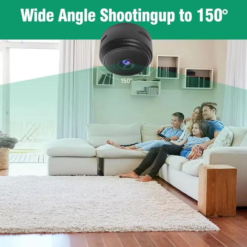 Kamera Keamanan A9 Mini WiFi H - Home Security Group ulasan dan harga