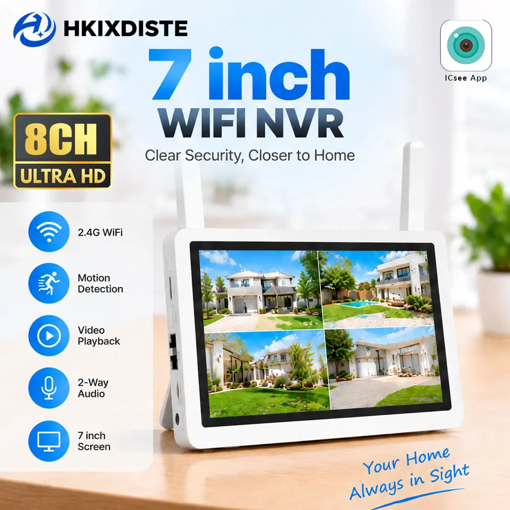 Sistem Kamera Keamanan NVR WiF - Nvr Kit 8 Channel ulasan dan harga