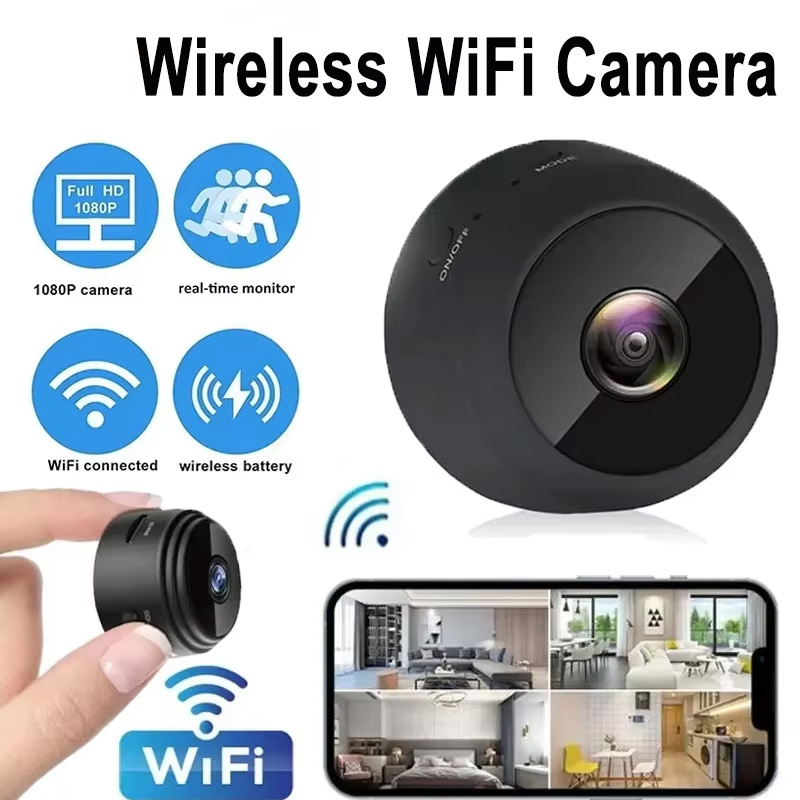 Kamera A9 Baru Wifi 1080p HD M - Home Security Monitor ulasan dan harga