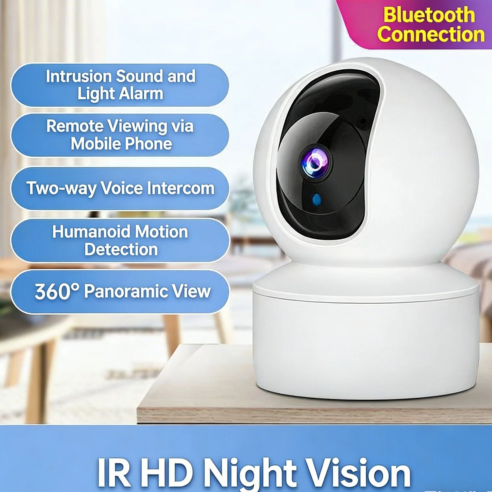 Kamera Keamanan Rumah Pintar W - Home Security In My Area ulasan dan harga