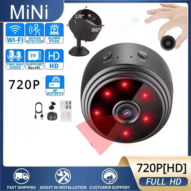 Kamera WiFi Nirkabel A9, Perek - Home Security Group ulasan dan harga