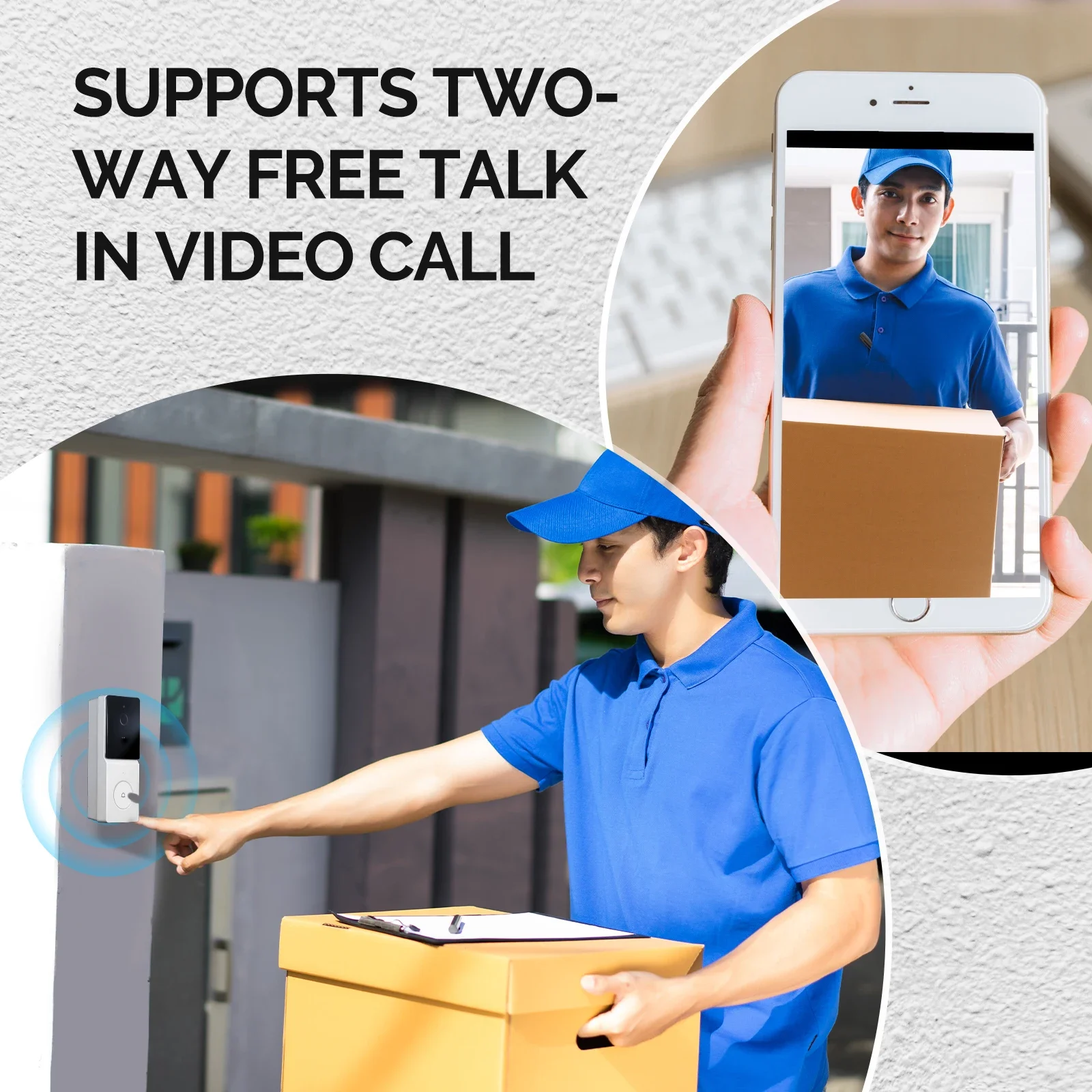 Kamera Bel Pintu Video WiFi Pi - Home Security Product ulasan dan harga