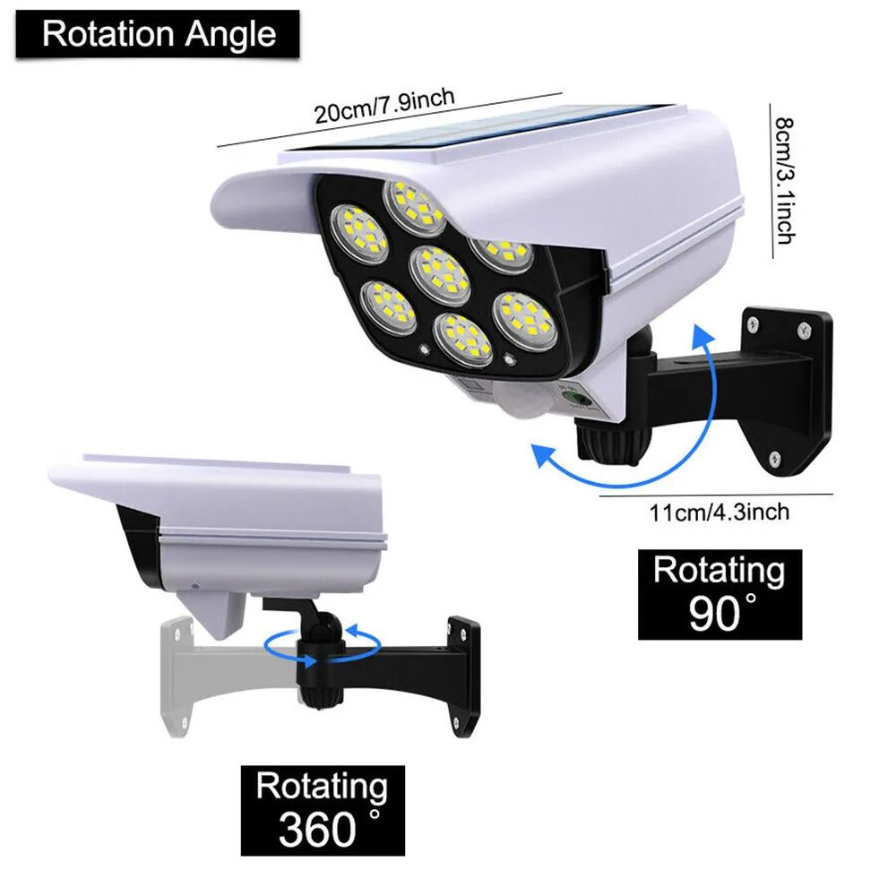 Lampu LED 77 nirkabel luar rua - Home Security Flood Lights ulasan dan harga