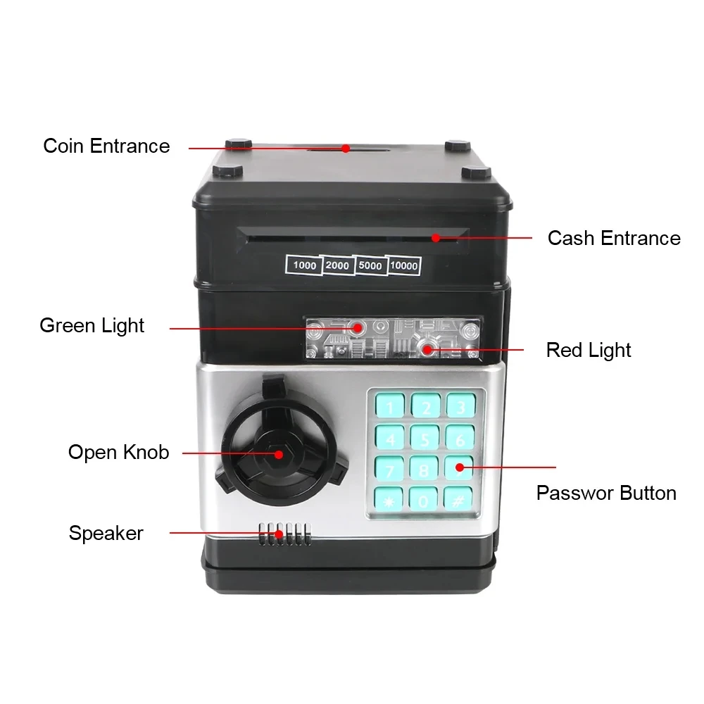 Celengan Elektronik ATM Kata S - Safe Box Digital ulasan dan harga