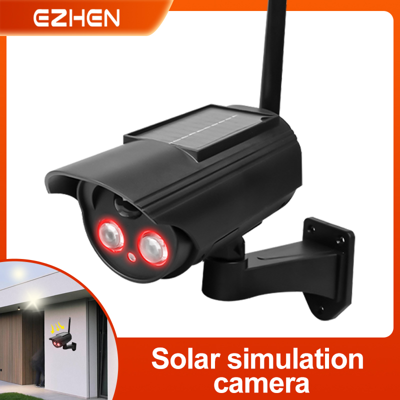 Kamera simulasi tenaga surya l - Home Security Outdoor ulasan dan harga