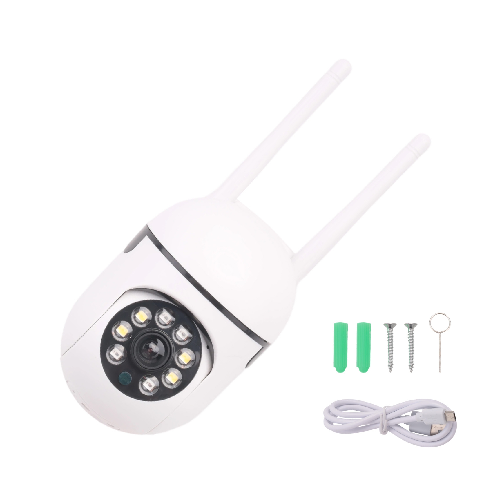 Kamera Keamanan WiFi DT23 1080 - Home Security Flood Lights ulasan dan harga
