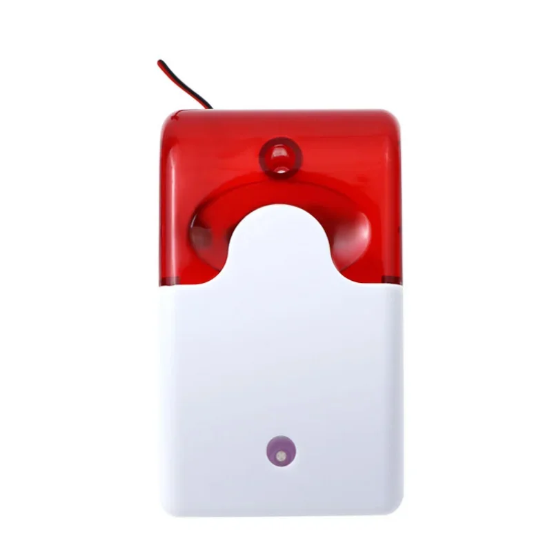 Sirene Strobo Berkabel Tahan L - Home Security Zones ulasan dan harga