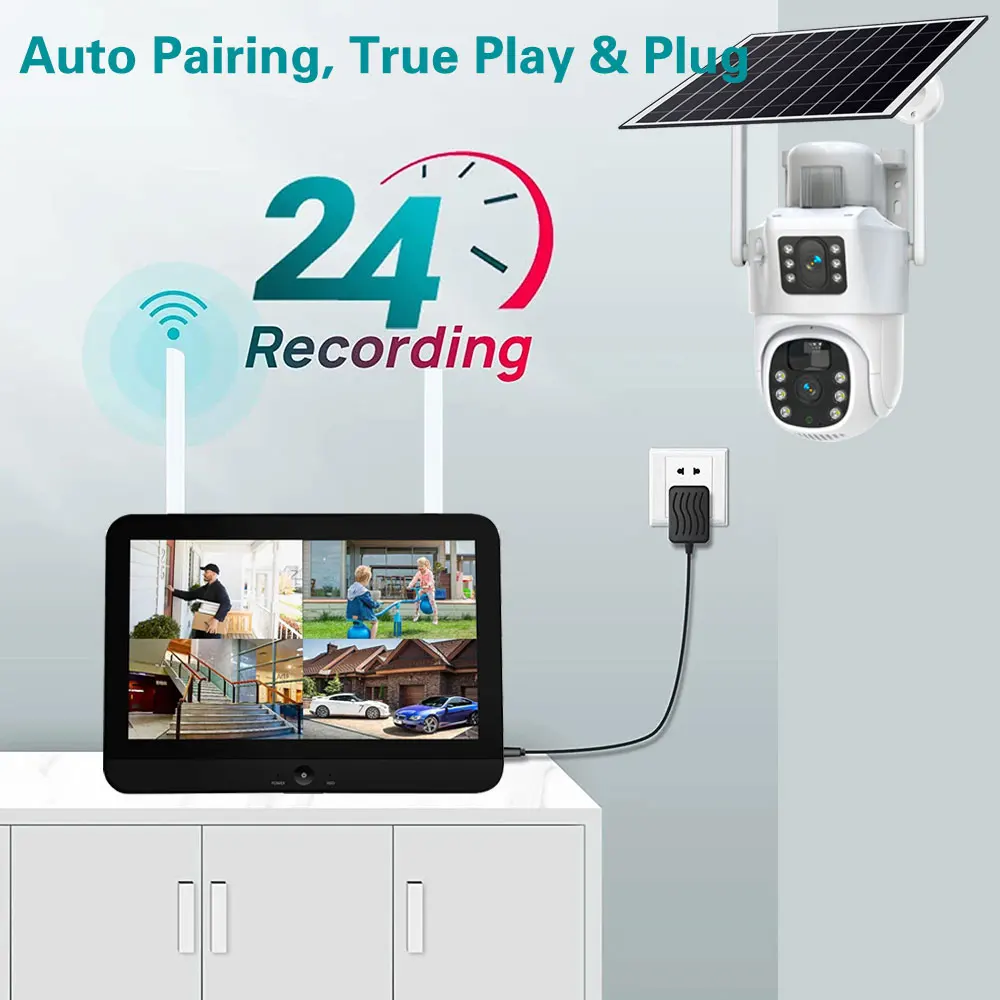Kit Kamera Cctv NVR nirkabel,  - Nvr Kit 8 Channel ulasan dan harga