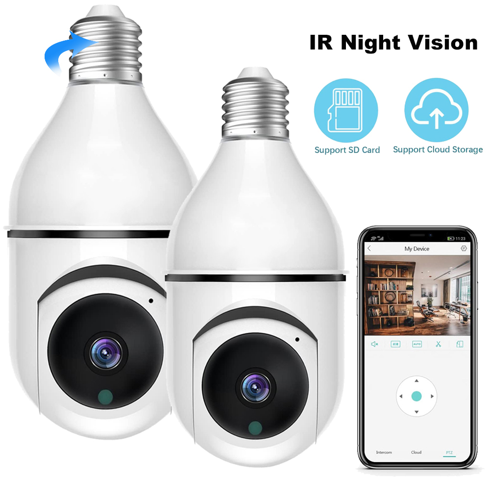 Kamera Bohlam E27 Pintar Wifi  - Home Security Product ulasan dan harga