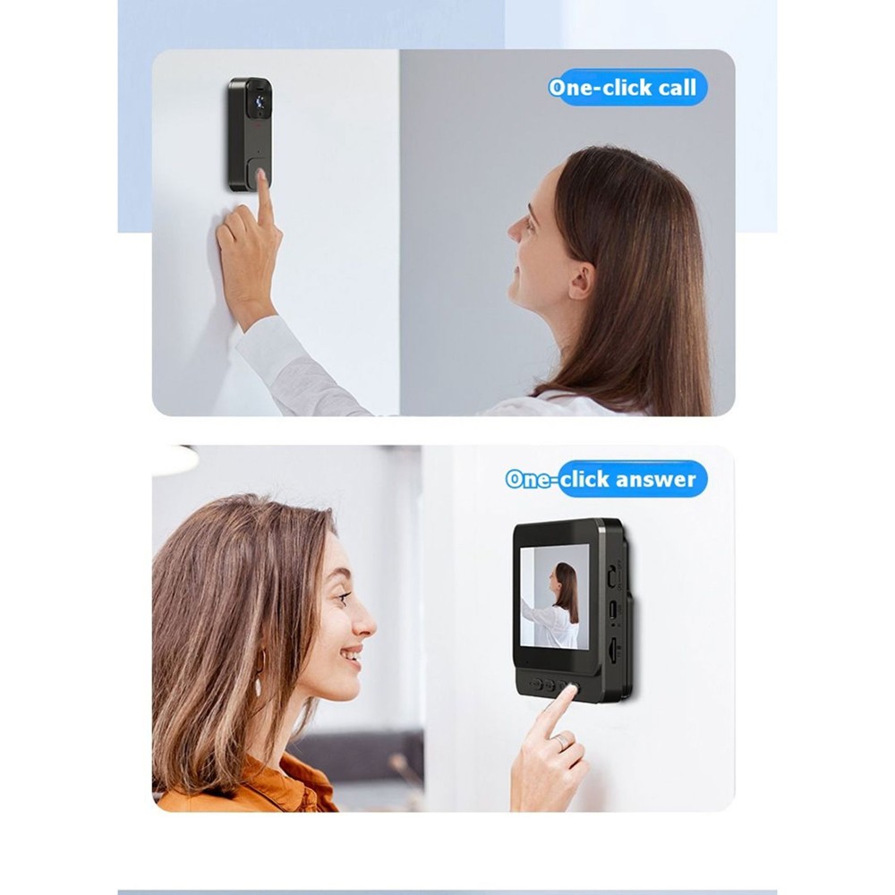 Kamera Bel Pintu Nirkabel untu - Home Security In My Area ulasan dan harga