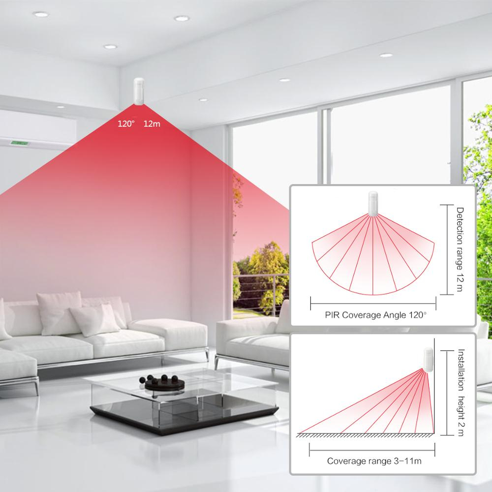 Detektor inframerah PIR Mini n - Home Security Group ulasan dan harga