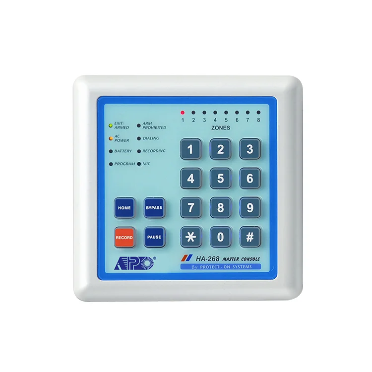 Panel Kontrol Alarm Keamanan R - Home Security Zones ulasan dan harga
