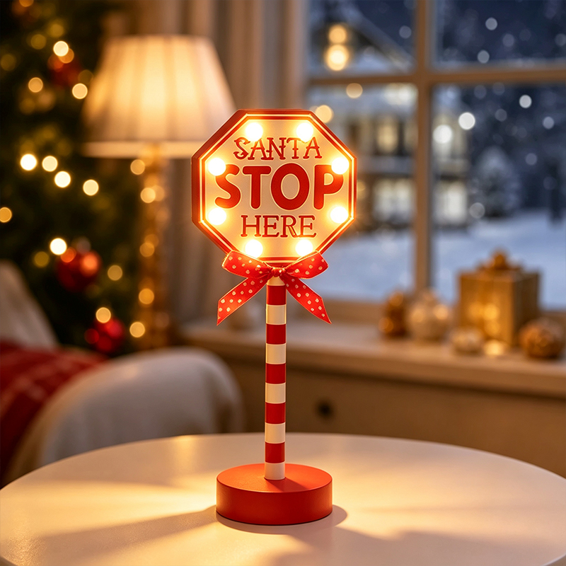 Lampu Dekorasi Meja LED Bertul - Home Security Yard Sign ulasan dan harga