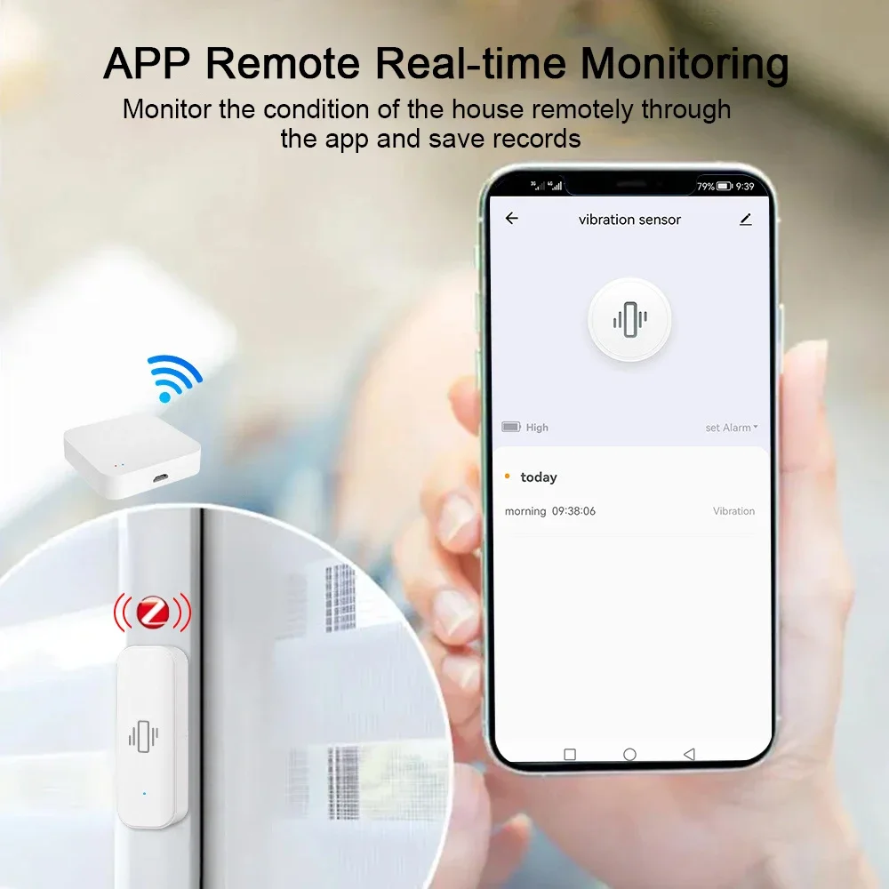 Tuya pemberitahuan Alarm Monit - Home Security Monitor ulasan dan harga