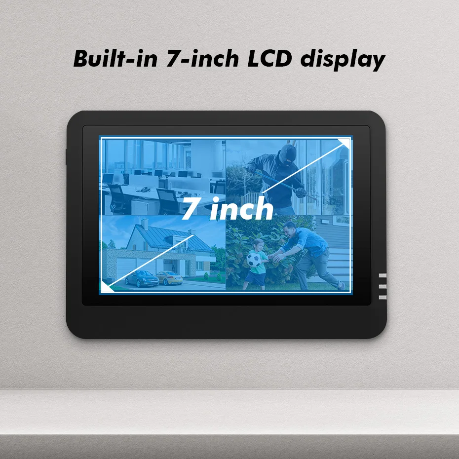 FUERS Layar NVR 7 Inci 8CH Nir - Nvr Kit 8 Channel ulasan dan harga