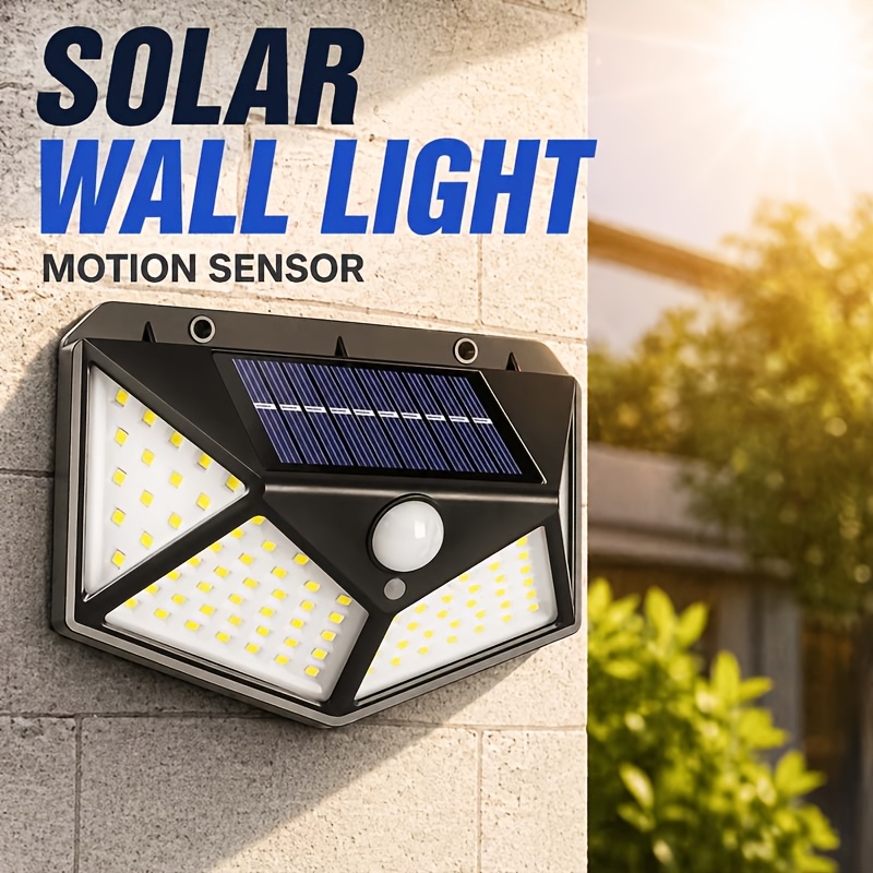 Lampu Dinding Tenaga Surya 100 - Home Security Yard Sign ulasan dan harga