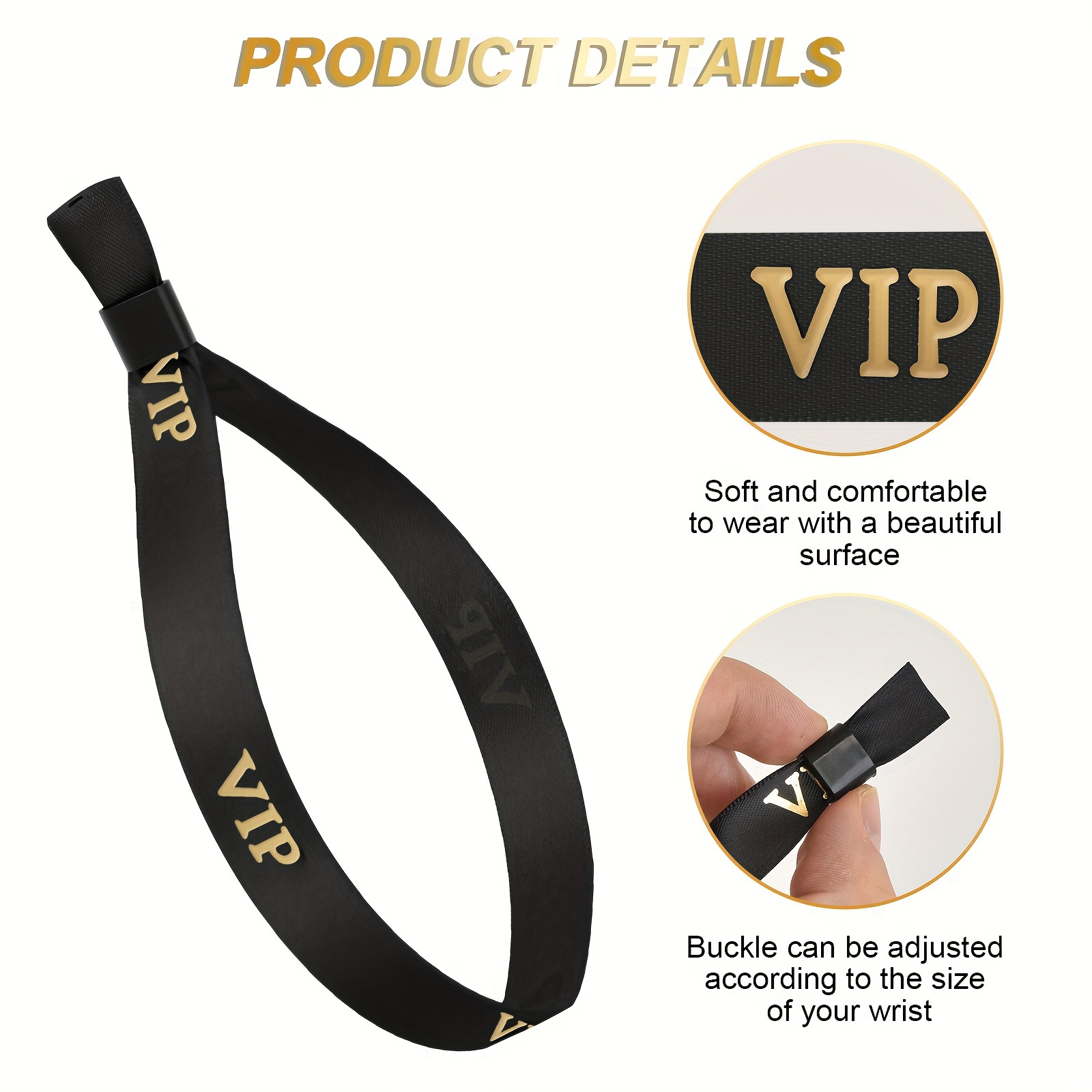 10/20pcs Gelang Kain VIP yang  - Home Security Product ulasan dan harga