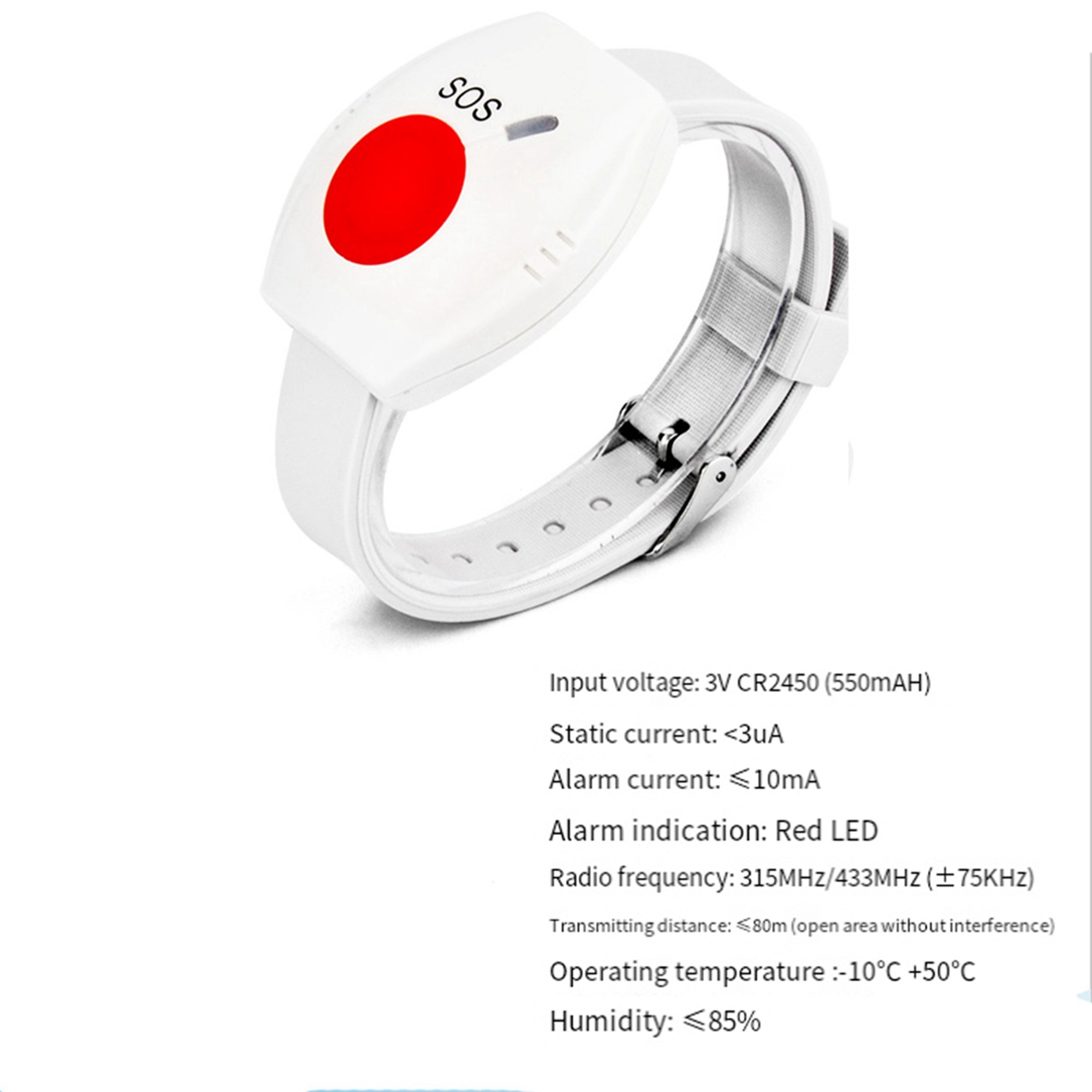 2X Tombol Panik RF 315Mhz, Tom - Home Security Alarm System ulasan dan harga