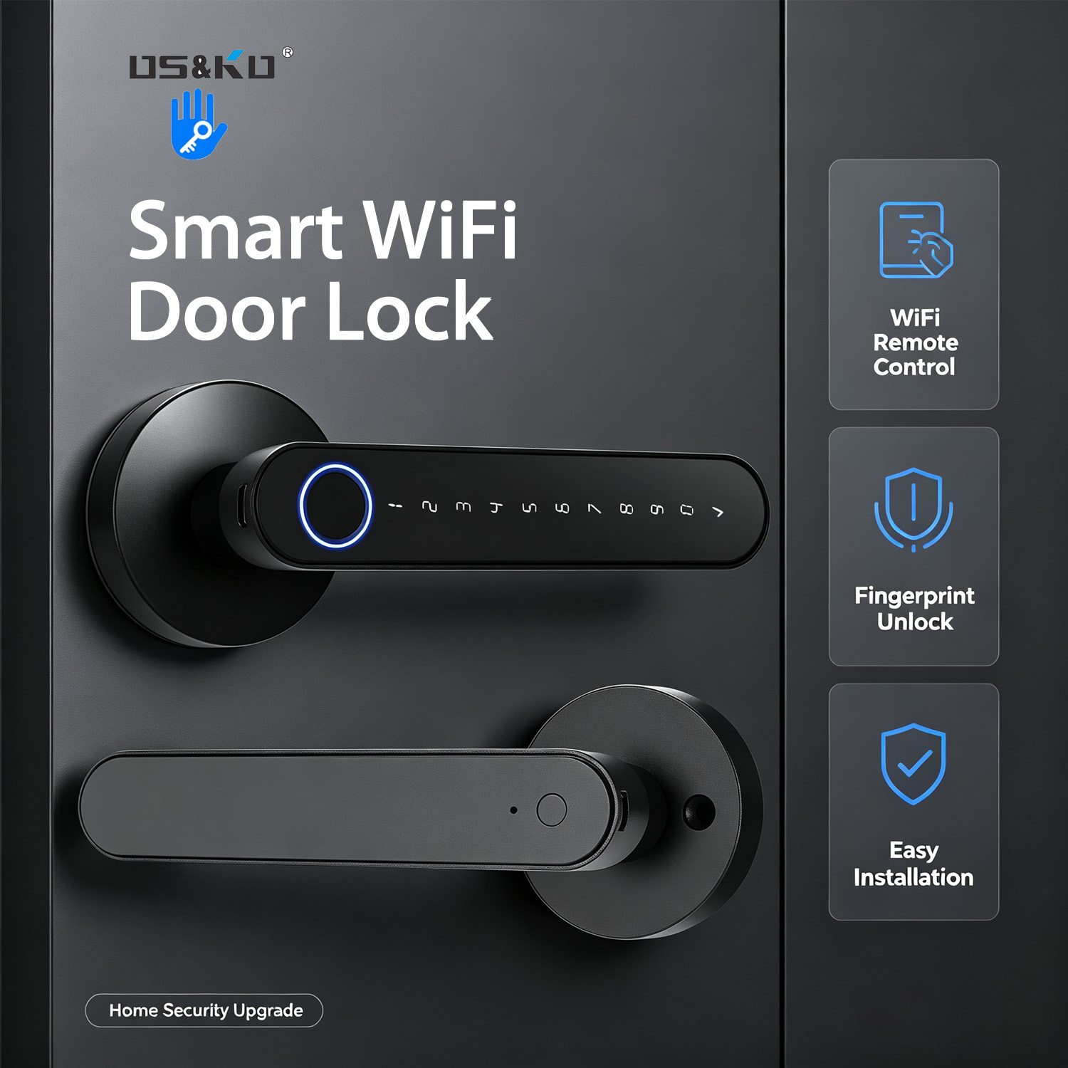 TTLock Smart Digital Door Lock - Home Security Group ulasan dan harga