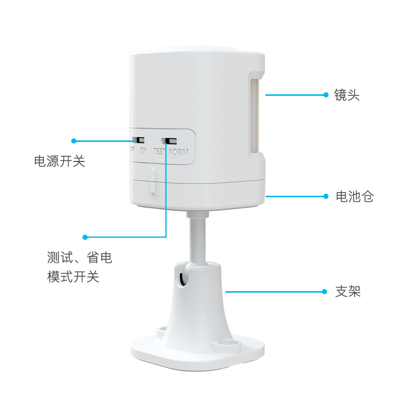 P20 Alarm Detektor Inframerah  - Home Security Product ulasan dan harga